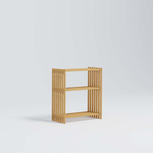 61 cm bred LOW tremmereol fra Thorvald Lissau i egetræ